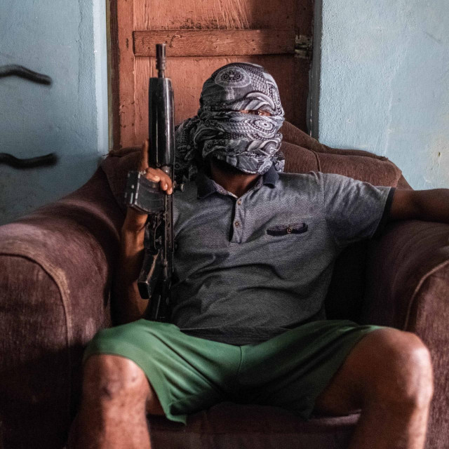 Pripadnik bande na Haitiju