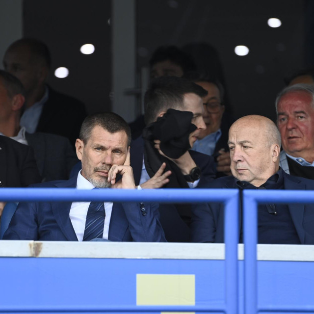 Predsjednik Dinama Zvonimir Boban i počasni predsjednik Velimir Zajec