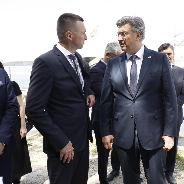 Koalicijski partneri Ivan Penava i Andrej Plenković