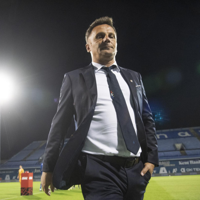 Trener Dinama Mario Kovačević