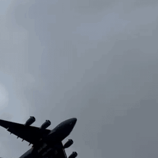 Američki vojni avion u Moskvi