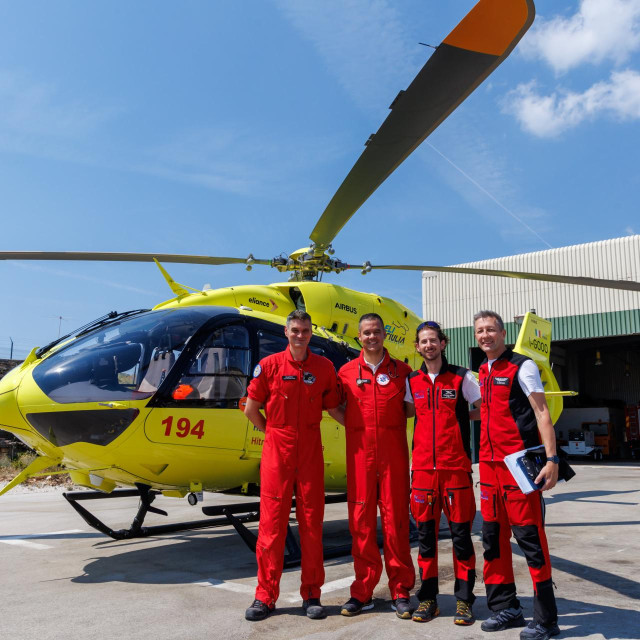 Baze Helikopterske hitne medicinske pomoci HEMS na bračkom aerodromu
