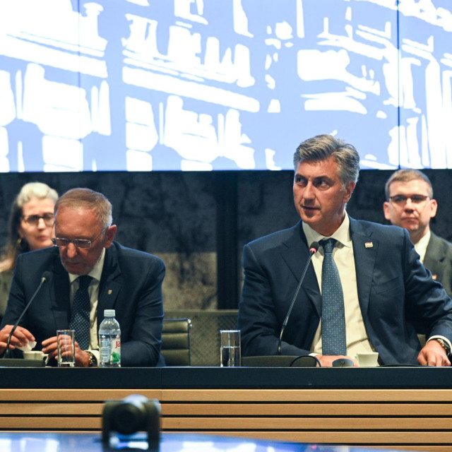 Davor Božinović, Andrej Plenković
 