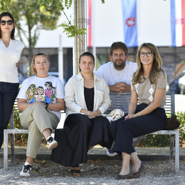 Martina Brmbolić, Sanja Puškarić Delač, Andrea Popović, Ivan Brlić i Jasmina Zeba