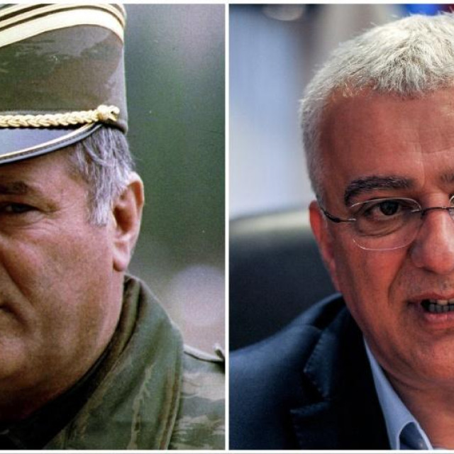Ratko Mladić i Andrija Mandić