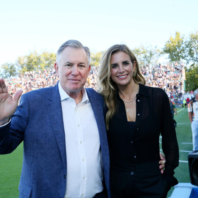 Tim Leiweke s kćeri Francescom Bodie koju je postavio za predsjednicu Venezije