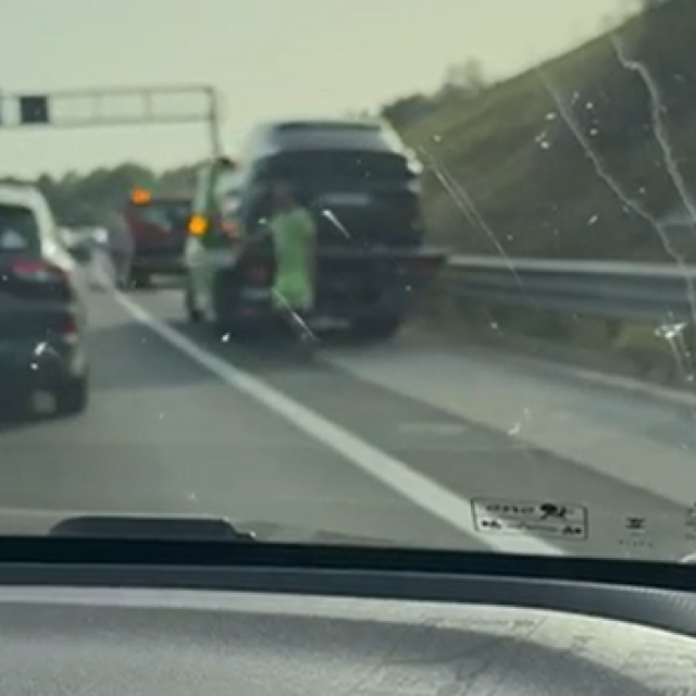 Zbog prometne nesreće na autocesti došlo je do gužvi