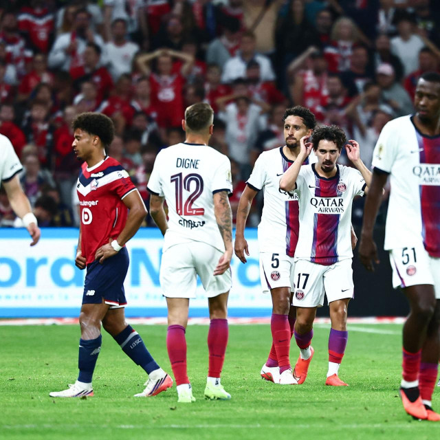Utakmica između Lillea i PSG-a