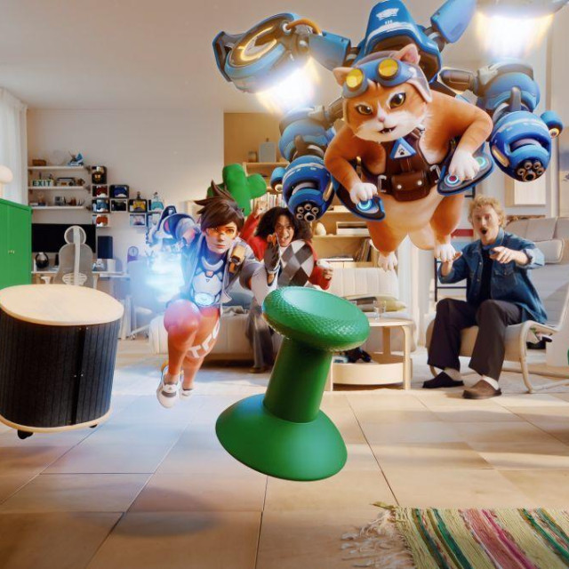 YXSTABY je nastao u suradnji IKEA i Xbox timova, pri čemu su dizajneri iz oba tima radili zajedno