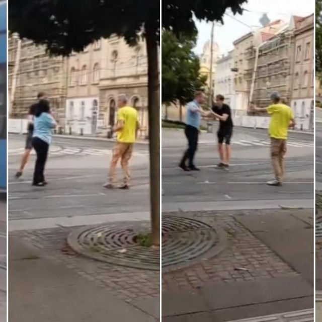 Incident kod Trga kralja Tomislava u Zagrebu