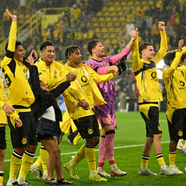 Slavlje igrača Borussije Dortmund