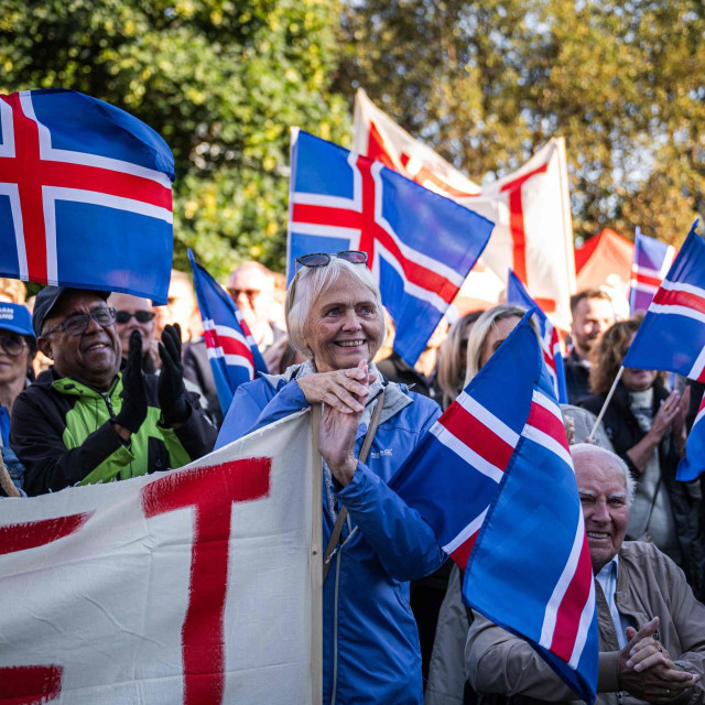 Protivnici ponovnog otvaranja pregovora o pristupanju Europskoj uniji na skupu u Reykjavik