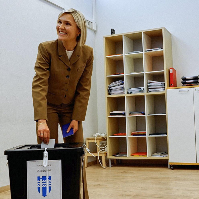 Premijerka Islanda Kristrun Frostadottir
