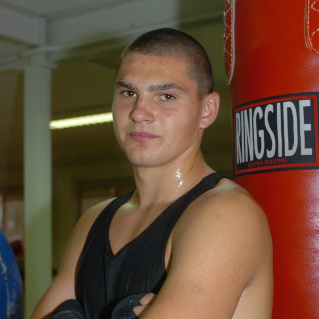 Filip Hrgović 2007. kao talent u BK Leonardo
