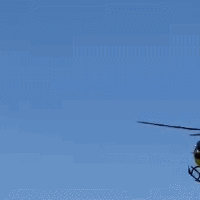 Spasilački helikopter u Svetom Ivanu Zelini 