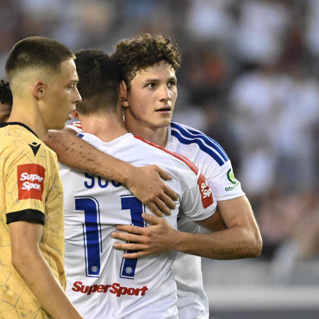 Marin Šotiček u proslavi pogotka