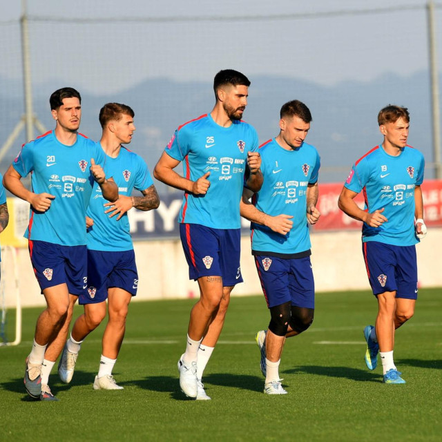 Vatreni na pripremama prije SP-a