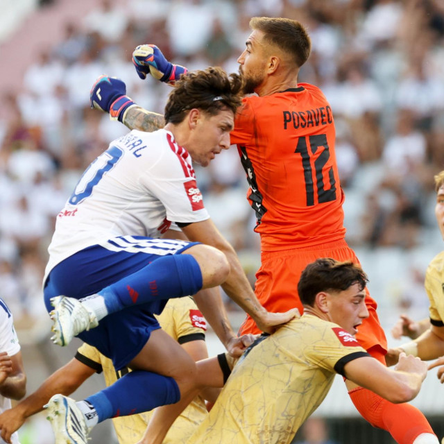 Hajduk - Lokomotiva: Josip Posavec