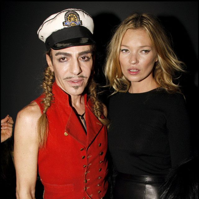 John Galliano i Kate Moss