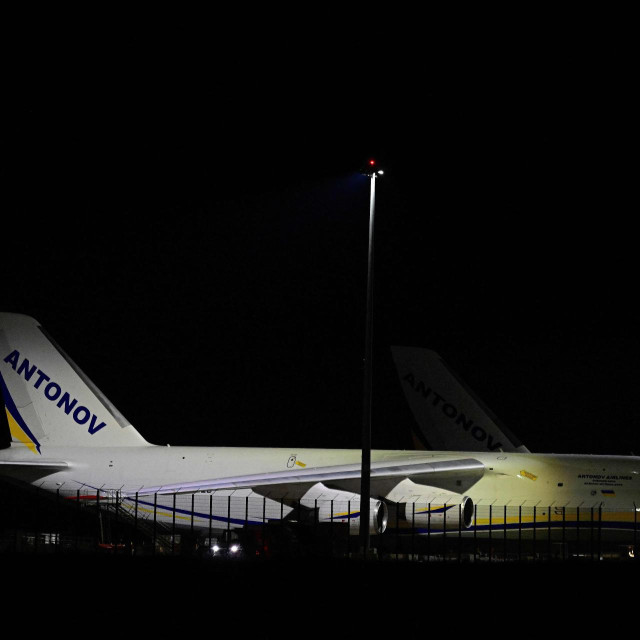 Ukrajinski ‘Antonov‘ u zračnoj luci u Leipzigu