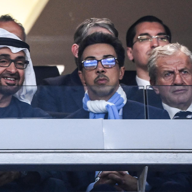 Predsjednik UAE-a Mohamed bin Zayed Al Nahyan i vlasnik Manchester Cityja Sheikh Mansour