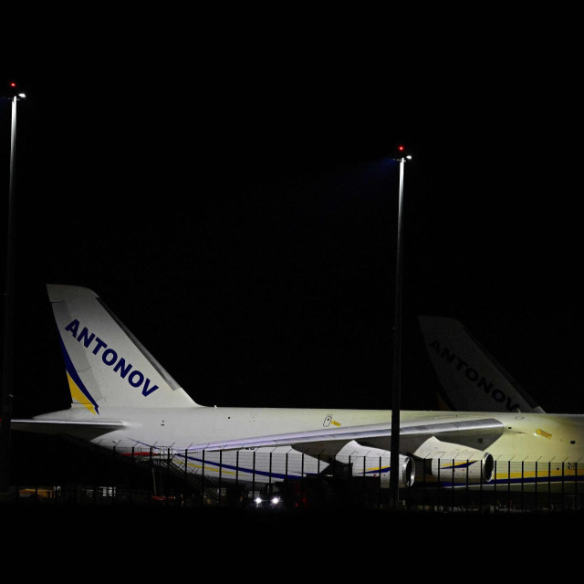 Ukrajinski ‘Antonov‘ u zračnoj luci u Leipzigu