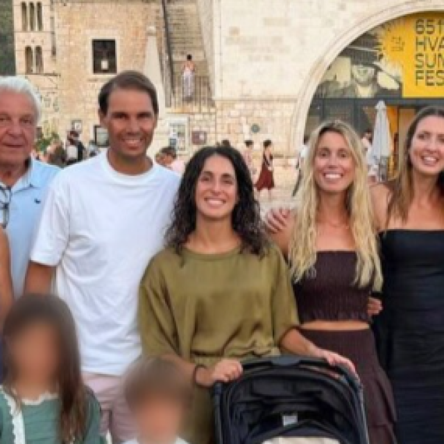 Rafael Nadal s obitelji