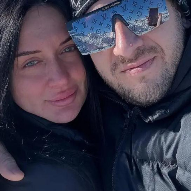 Ruski hokejaš Ivan Zenčenko i njegova supruga Sofija