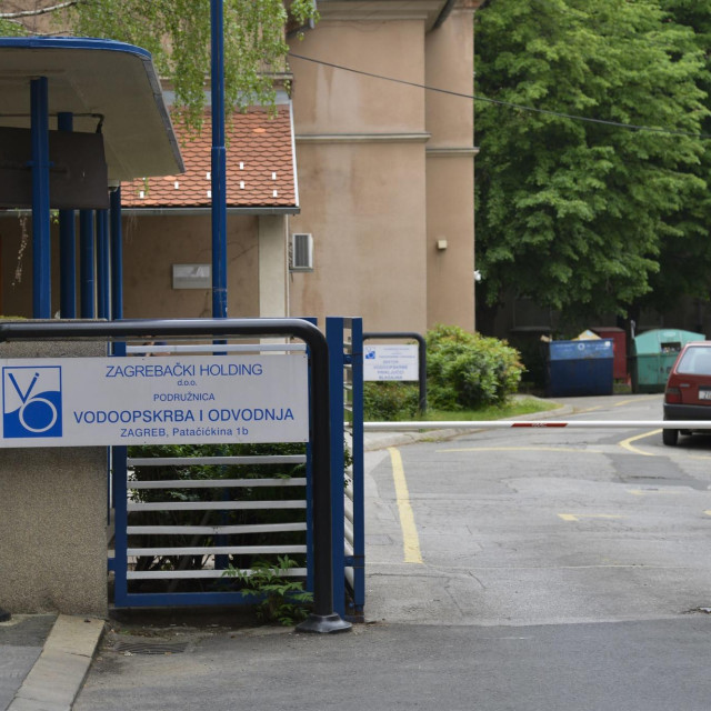 Zgrada Zagrebačkog holdinga, Vodoopskrbe i odvodnje, na adresi Eleonore Patačić 1b
