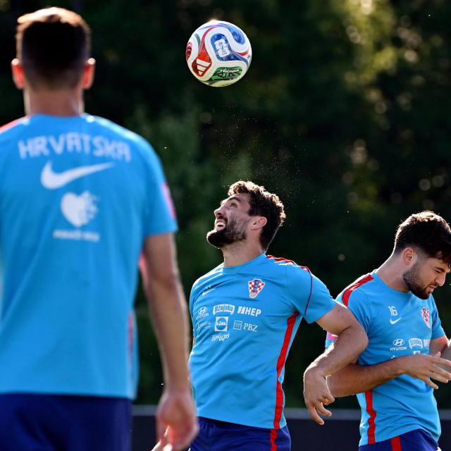 Mateo Kovačić na treningu hrvatske reprezentacije