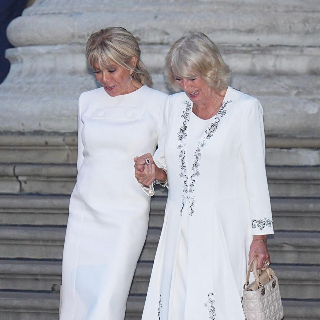 Brigitte Macron i kraljica Camilla