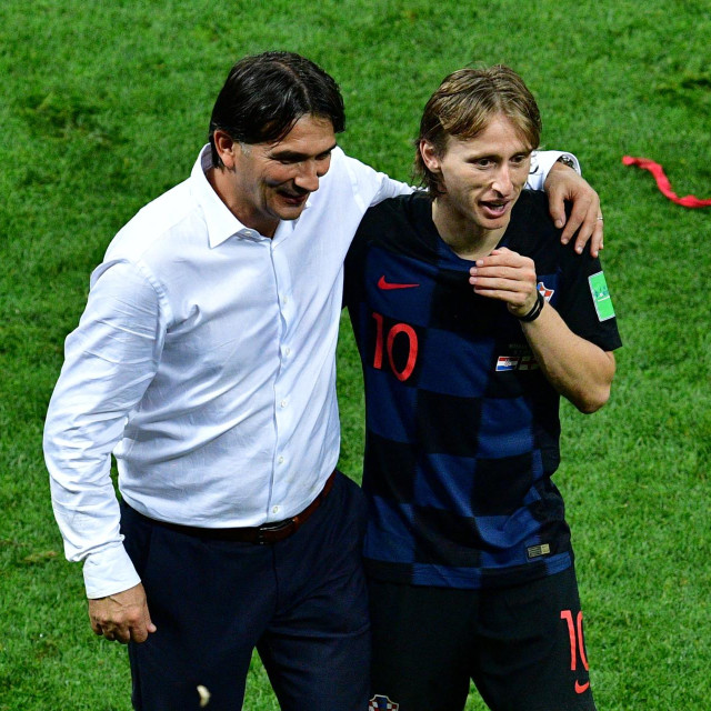 Zlatko Dalić i Luka Modrić