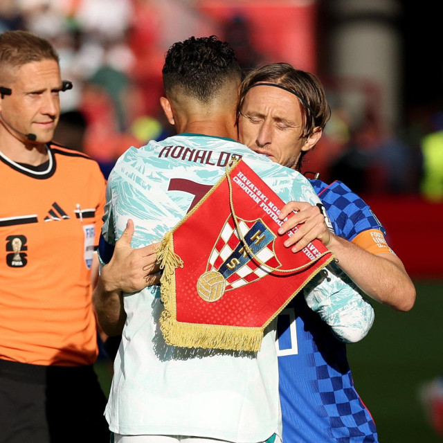 Cristiano Ronaldo i Luka Modrić