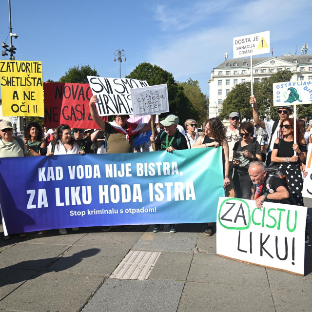 Prosvjed Hodaj za Liku