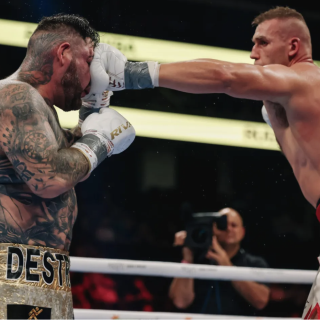 Andy Ruiz Jr. (lijevo) vs. Damian Knyba (desno)