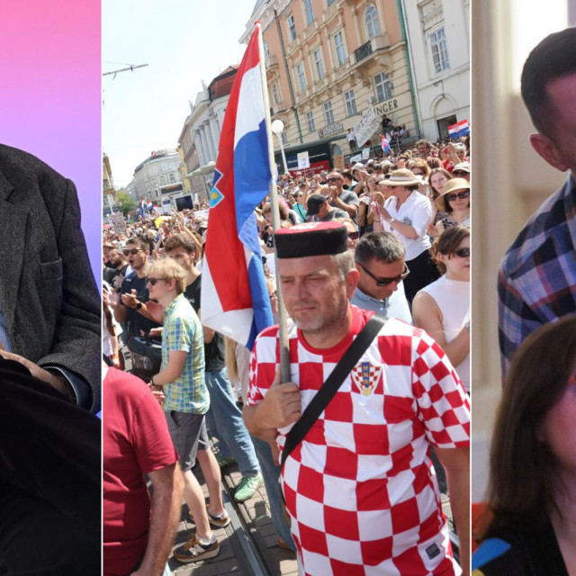 Žarko Puhovski, prosvjed u Zagrebu, Jerko Trogrlić