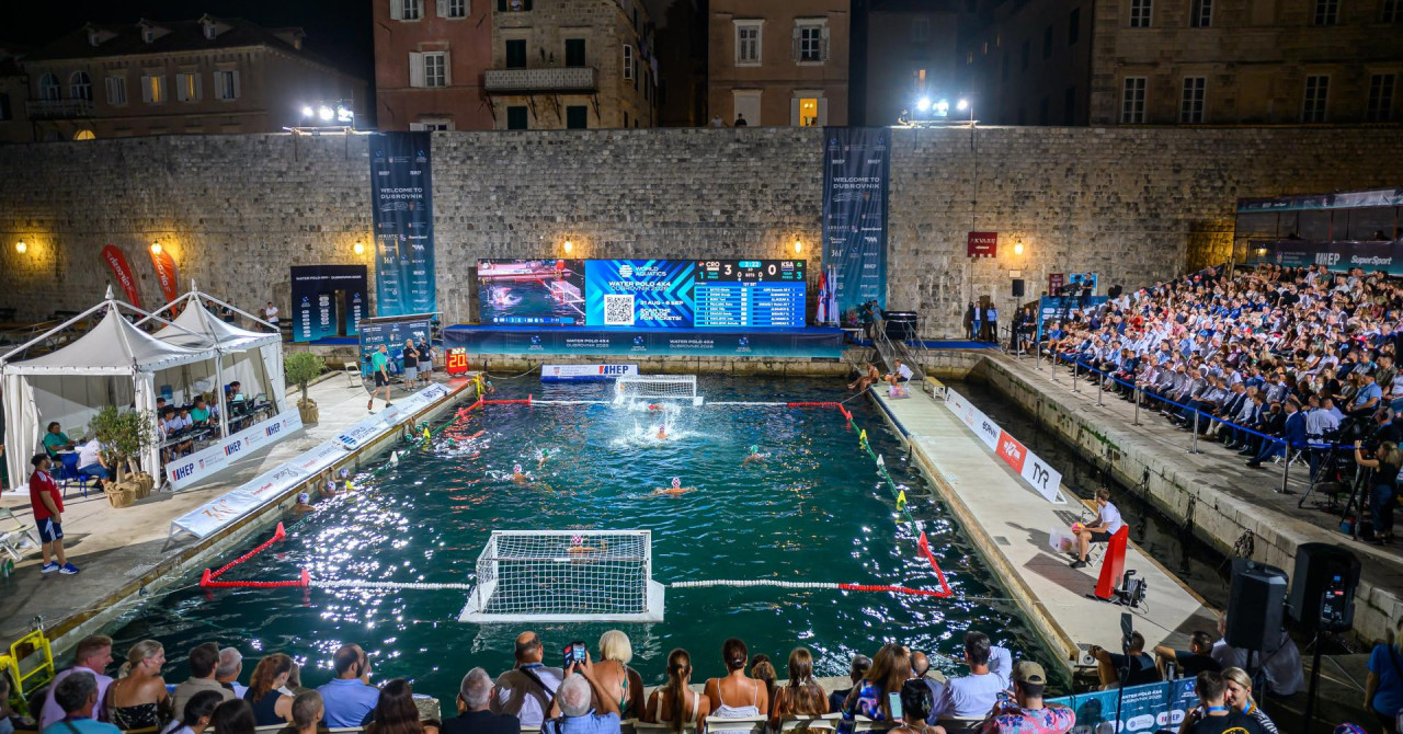 Croatia wins bronze at the first 4x4 water polo world championship