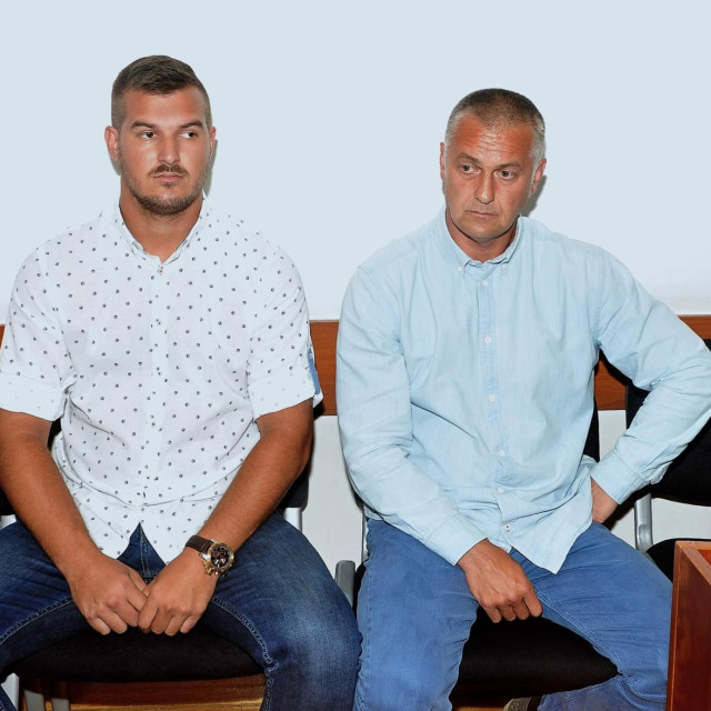 Dario i Damir Torbić na suđenju na Kaznenom sudu u Zagrebu 2017.