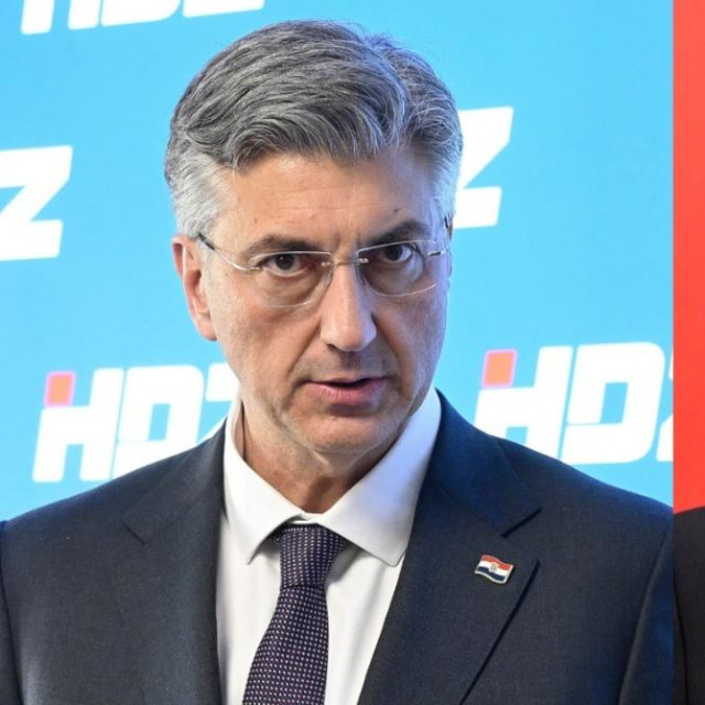 Andrej Plenković; Siniša Hajdaš Dončić