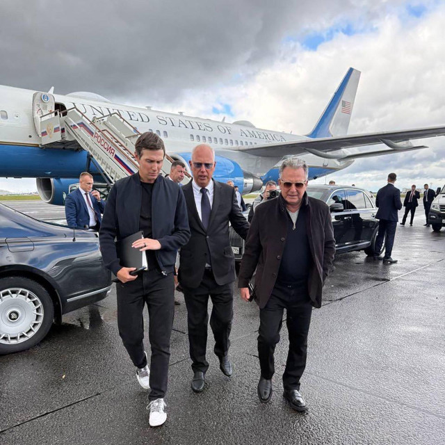 Kirill Dmitriev, Steve Witkoff, Jared Kushner