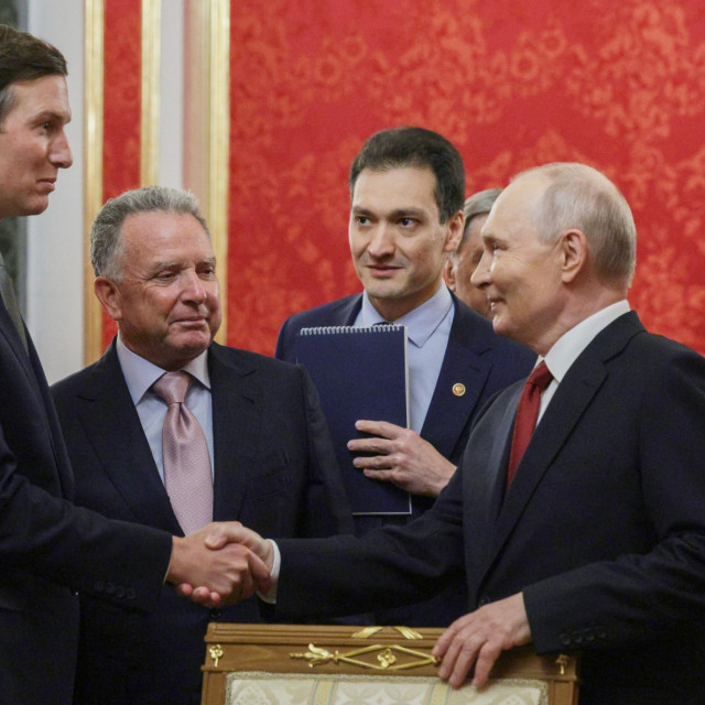 Vladimir Putin,Steve Witkoff, Jared Kushner