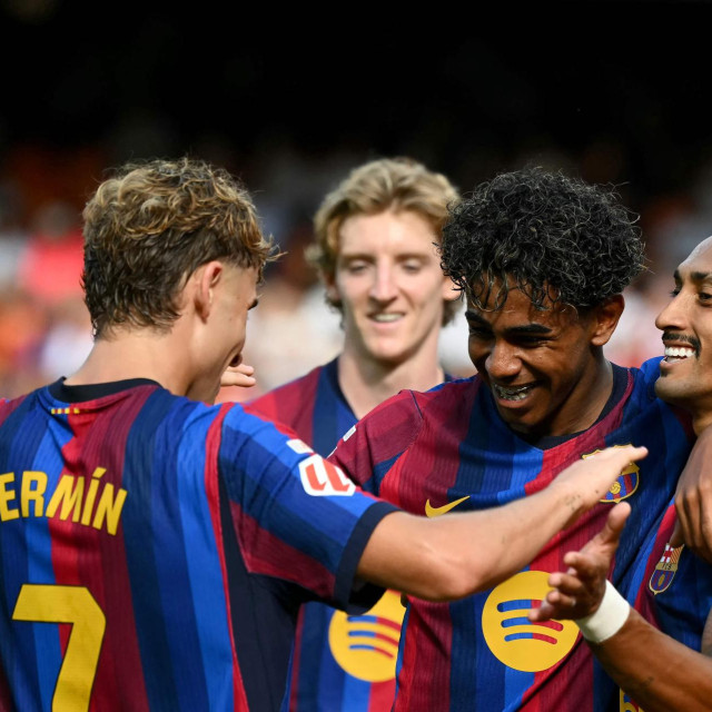 Slavlje igrača Barcelone