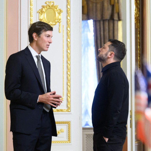 Jared Kushner i Volodimir Zelenski