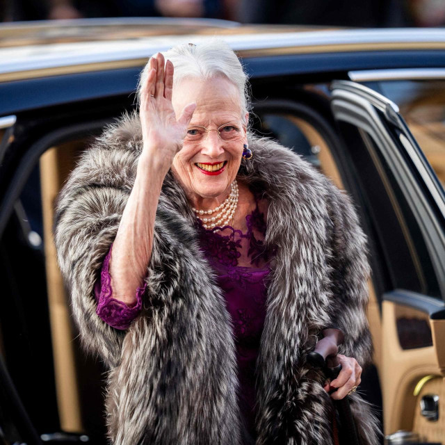 Bivša danska kraljica Margrethe II., fotografija iz 2025. godine