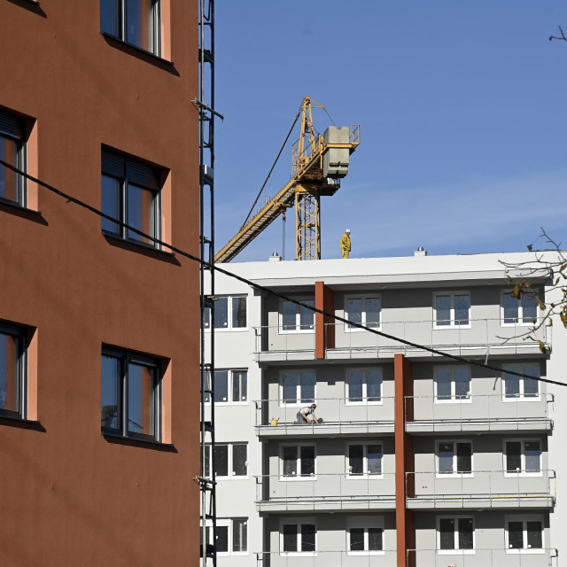 Novogradnja u zagrebačkom naselju Botinec