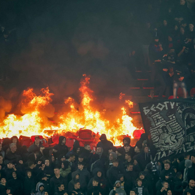 Navijači Partizana (arhivska fotografija)