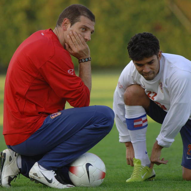 Slaven Bilić i Eduardo Da Silva