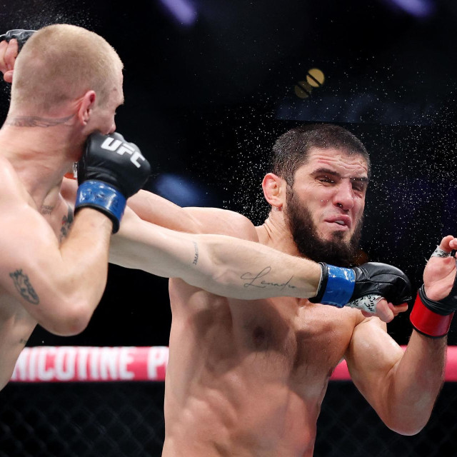 Ian Machado Garry (lijevo) i Islam Mahačev (desno) | UFC 330