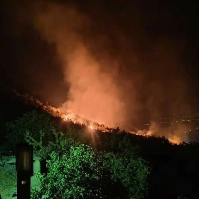 Požar na granici između Hrvatske i BiH