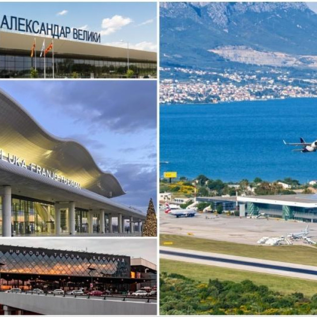 Aerodromi u regiji